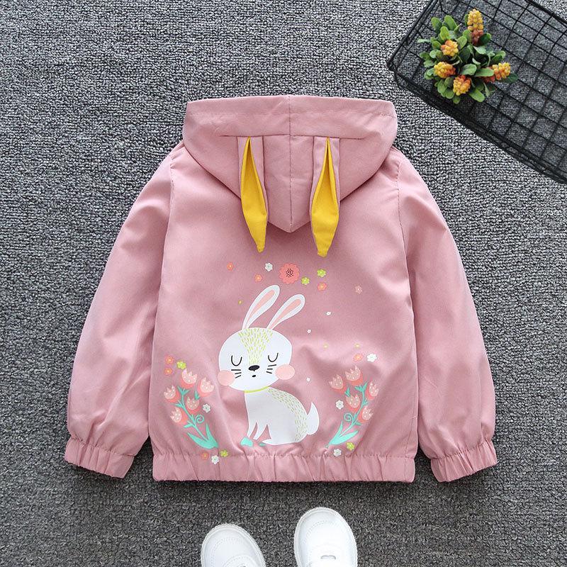 Jacke Kinder Outdoor Jungen und Mädchen Jacke Frühling Ball Dünner Abschnitt der Mittel- und Großkinder Locker Lässig Kapuze Rushing Mantel