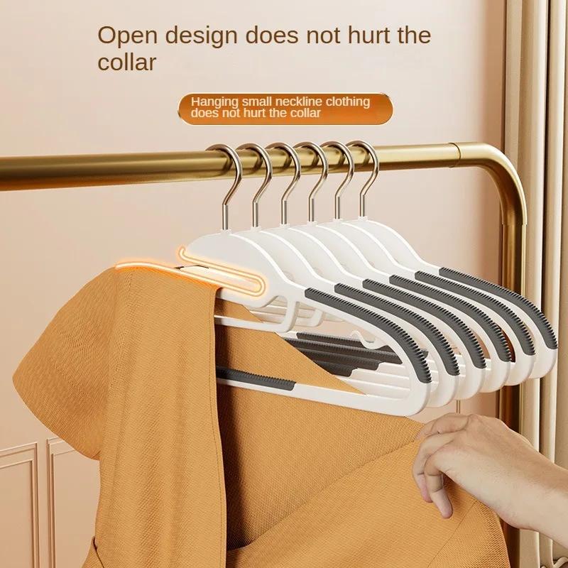10PCS Household Anti-slip Clothes Hangers Space-saving Wardrobe Organizer for Organizing Household Special Hanging Clothes