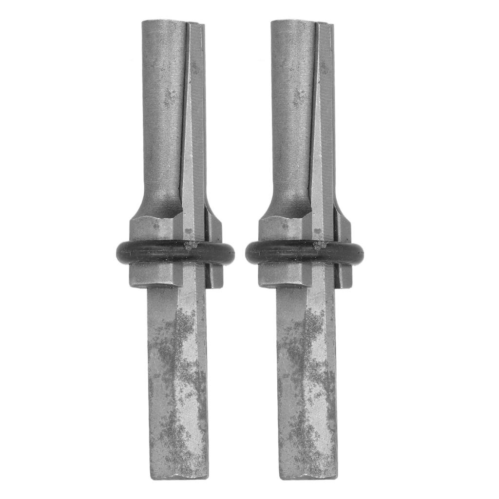 2PCS Heavy Duty Plug Wedges 14mm Stone Splitter High Speed Steel Rock Stone Splitter Splitting Tool
