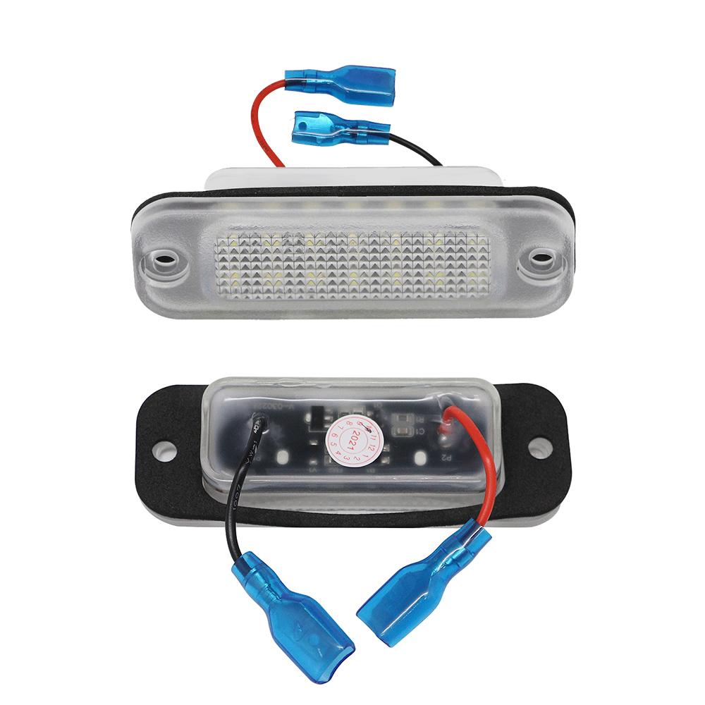 Pour Mercedes Benz Classe G 1ère Génération W463 2013-2018 et Classe G 2ème Génération W463A 2019 Éclairage de Plaque d'Immatriculation LED Sans Erreur