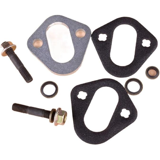 Replacement Parts 4988747 3914284 3939258 Fuel Lift Pump Stud Kit with Spacer and Gaskets Fit for Dodge Cummins 5.9L 12V 1994 1995 1996 1997 1998