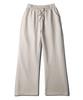 JEMUT Airy Flare Sweatpants Cream Grey Julp2626