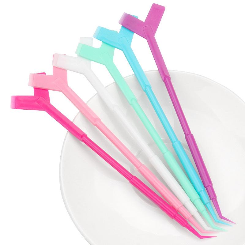 3-in-1 Eyelash Curler & Eyebrow Brush Comb Set (10 Pieces)