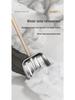Extra Thick Stainless Steel Snow Spade, Feed & Manure Shovel, Dustpan, and Outdoor Snow Pusher Tool.