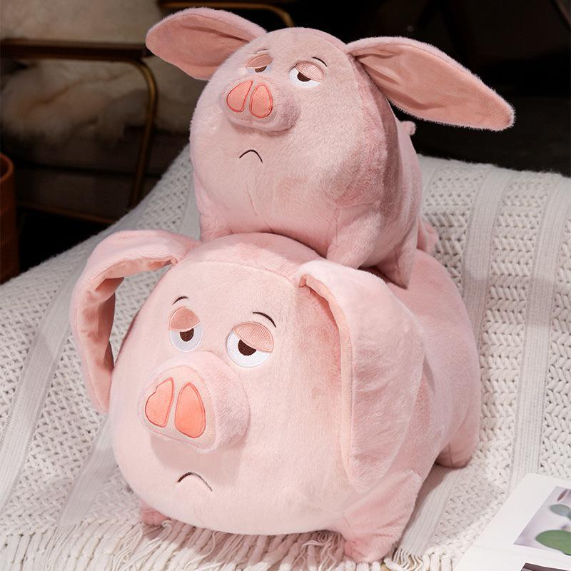 

Nezha Peripheral Pink Flying Pig Plush Doll - Taiyi Zhenren Mount Pillow Gift 25cm [0.2kg]