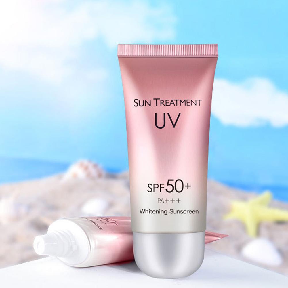 SPF 50+Sunscreen Whitening Sun Cream Facial Body Skin Protective Cream Oil-control Care Anti-Ag B2B4