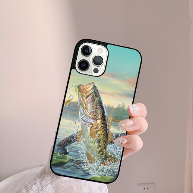 BROWN TROUT FISHING FISH Phone Case Back Cover for IPhone 18 17 Air 16 15 14 13 11 12 Pro Max Plus Shell Coque