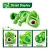 Chameleon Plush Toy Lizard Stuffed Animal Magnetic Toy Girls Kids Shoulder Wear Clothing Accessory Magnet