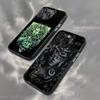 Medusa Greek Mythology Look At Me Phone Case For iPhone 16,15,14,13,12,11Pro,XS,Max,Plus,Mini Black Candy Matte Shockproof Cover