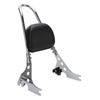 Motorcycle Backrest Detachable Rear Passenger Cushion Replacement for  200R XLH1200 2004‑2019