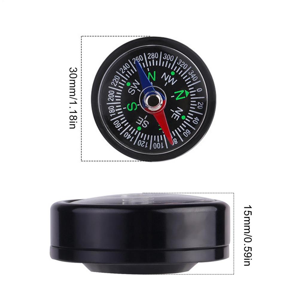 Bike Compass Lightweight Motorcycle Compass Waterproof Bicycle Compass Dustproof  Multi-Purpose Bicycle Handlebar Accessory