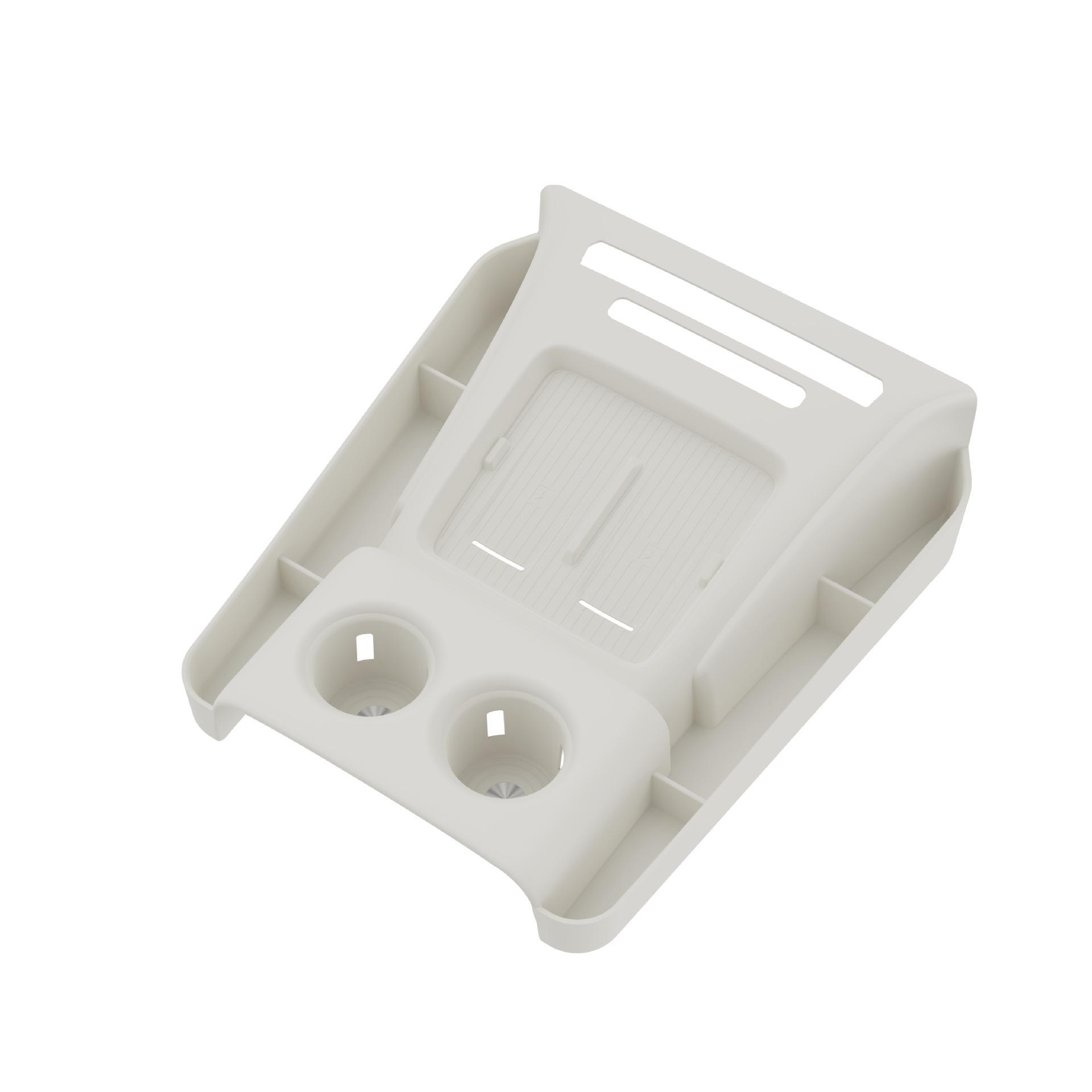 Lantu Tianshan Center Console Wireless Charging Anti-Slip Silicone Pad and Storage Pocket. Applicable to Lantu Tianshan