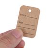 100Pcs Merchandise Display Price Tags Wedding Label Price Tags With String 20M