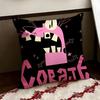 CCourage the CCowardly Dog Cushion Cover Reversible Soft Durable Pillow Cover Home  Car MultiScene Use for Daily Comfort