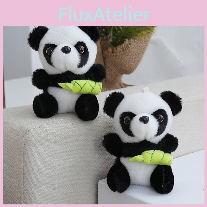 Panda Bamboo Shoots Animal Stuffed Plush Key Chain Toy Children Birthday Gifts