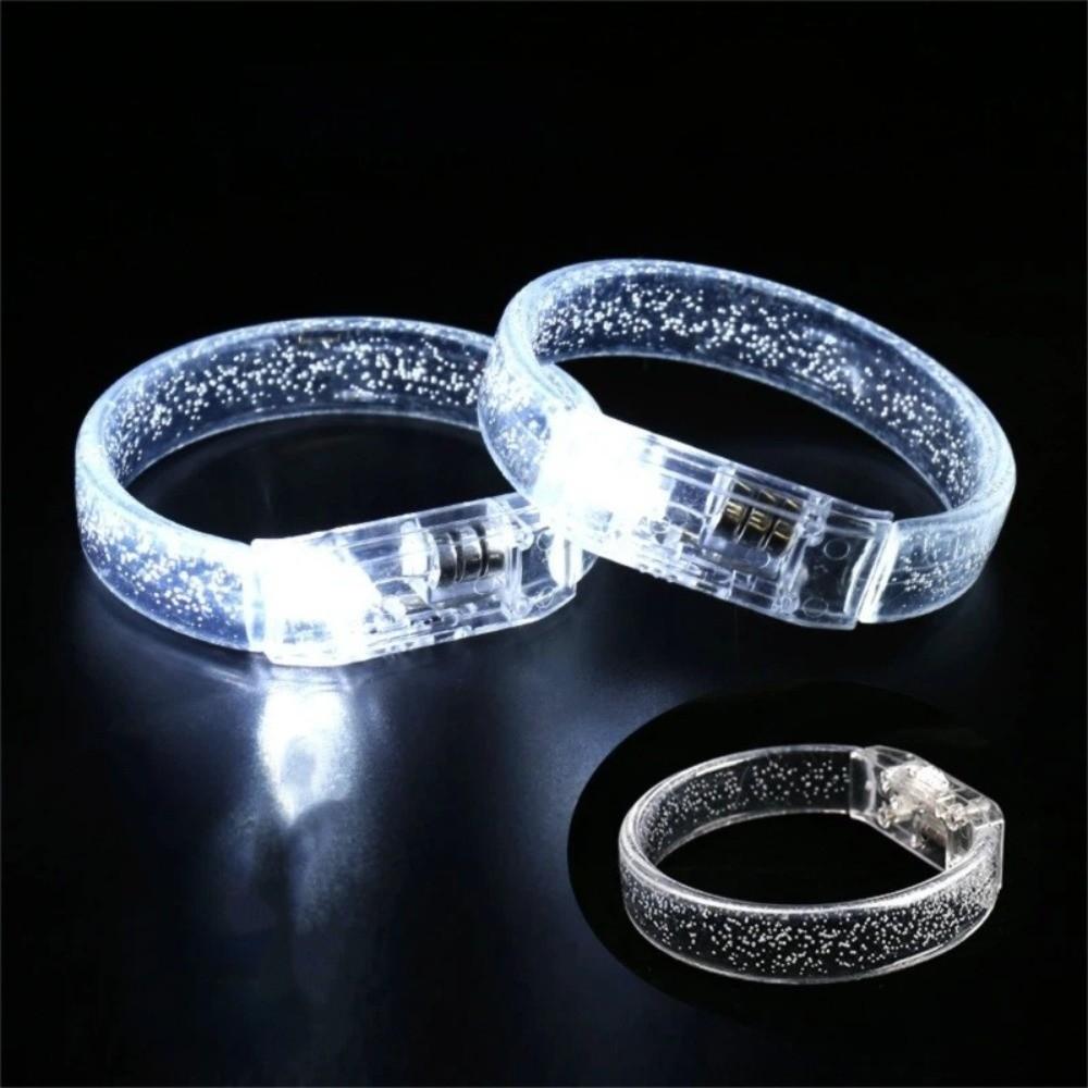 10 Pieces Plastic Light Up Bangle Glow in The Dark Luminous Wristbands  Concerts