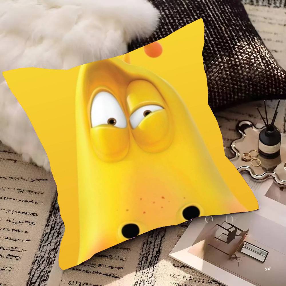 Cute LLarva Animated Game Pillow Case Fashion Square Pillowcase Bedroom Sofa Room Ins Decoration Leisure