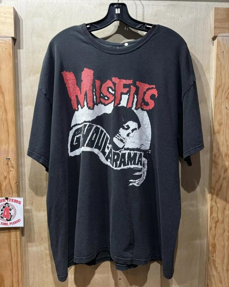 

Гурт Misfits Ghoul Arama Чорна футболка з коротким рукавом Унісекс Чоловіки Жінки S-5XL Унісекс Футболка M