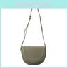Fashionable Half Moon Shoulder Bag With Embroidered Accents For Urban Casual Looks