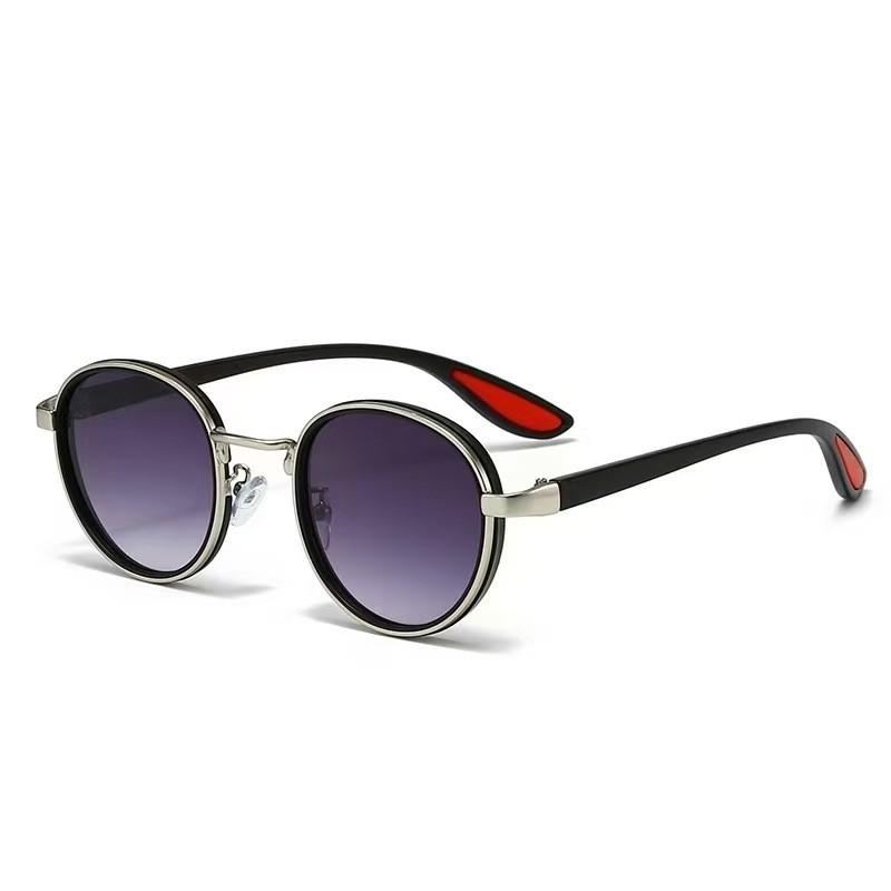 Semi Rimless Square Sunglasses Uv400 Protection Retro Browline Sunglasses Classic Polarized Glasses For Driving Fishing Outdoor