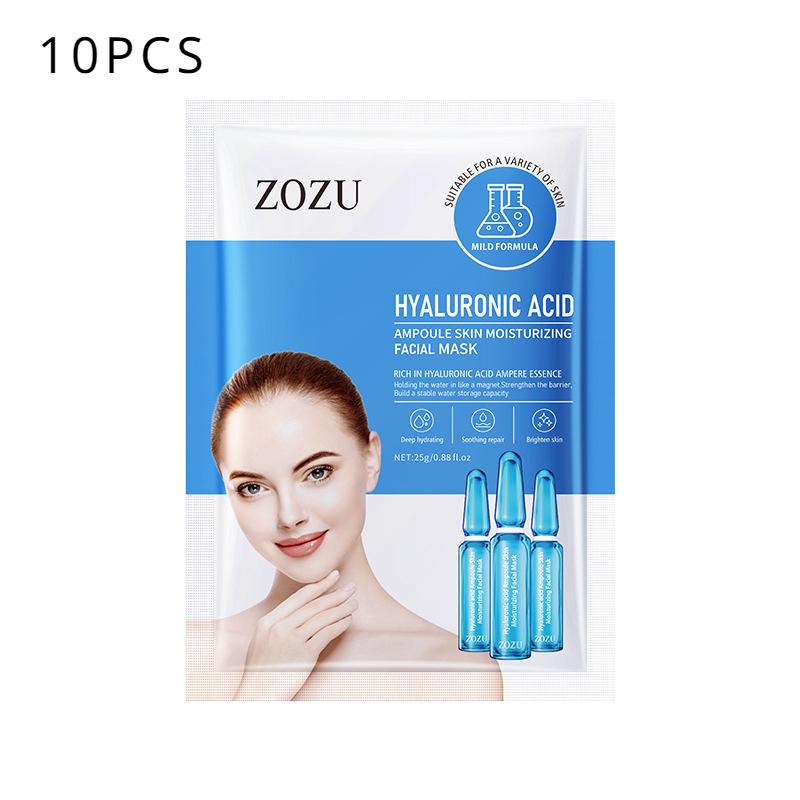 ZOZU Hyaluronic Acid Ampoule Facial Mask Hydrating Mask