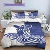 MSV Duisburg Pattern Bedding,Quilt Set Quilt Cover Pillowcase Home Birthday Gift(1 * Duvet Cover + 2 * Pillowcase, Without Core)