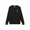 Men's Black Crewneck Pullover Sweatshirt