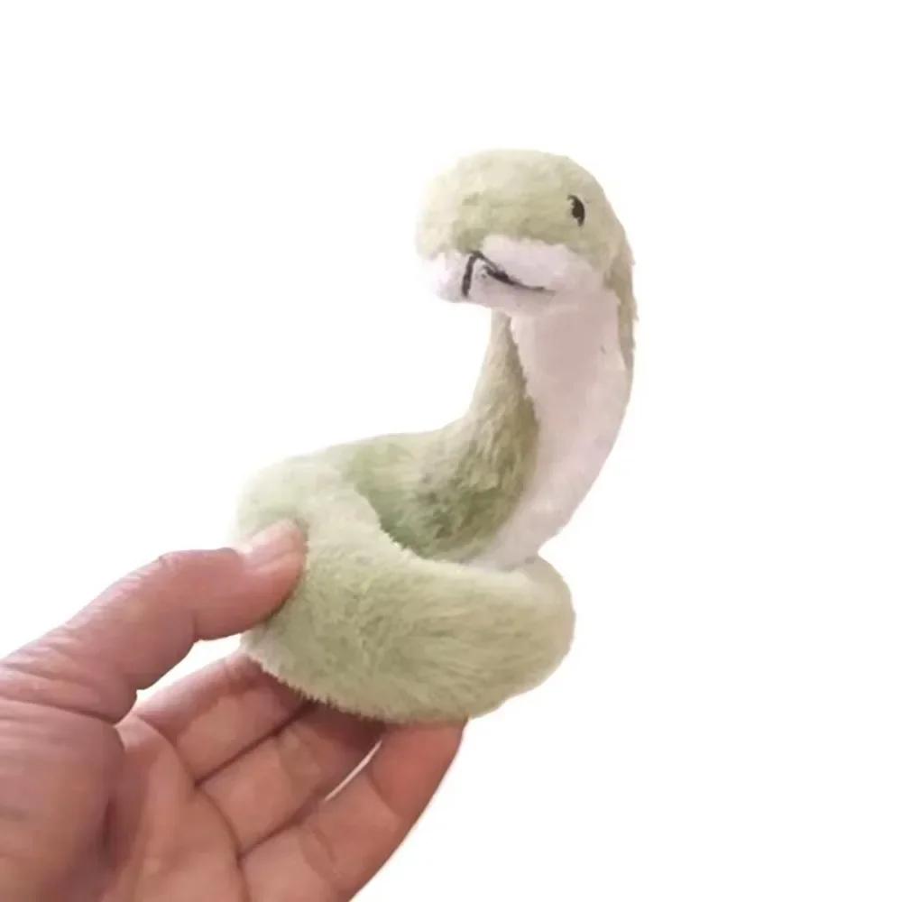 Year of The Snake Plush Toy Wrap Around Arm Little Snake Stuffed Plush Doll Comfort Kawaii Green Snake Animal Doll Children Gift