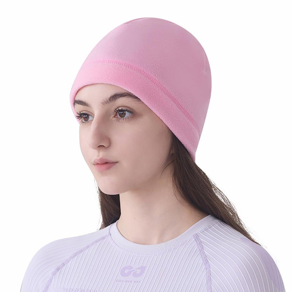 1Pcs Fleece Winter Cap Windproof Warm Ear Protection Unisex for Outdoor Sports Cycling Running Hiking Men Women