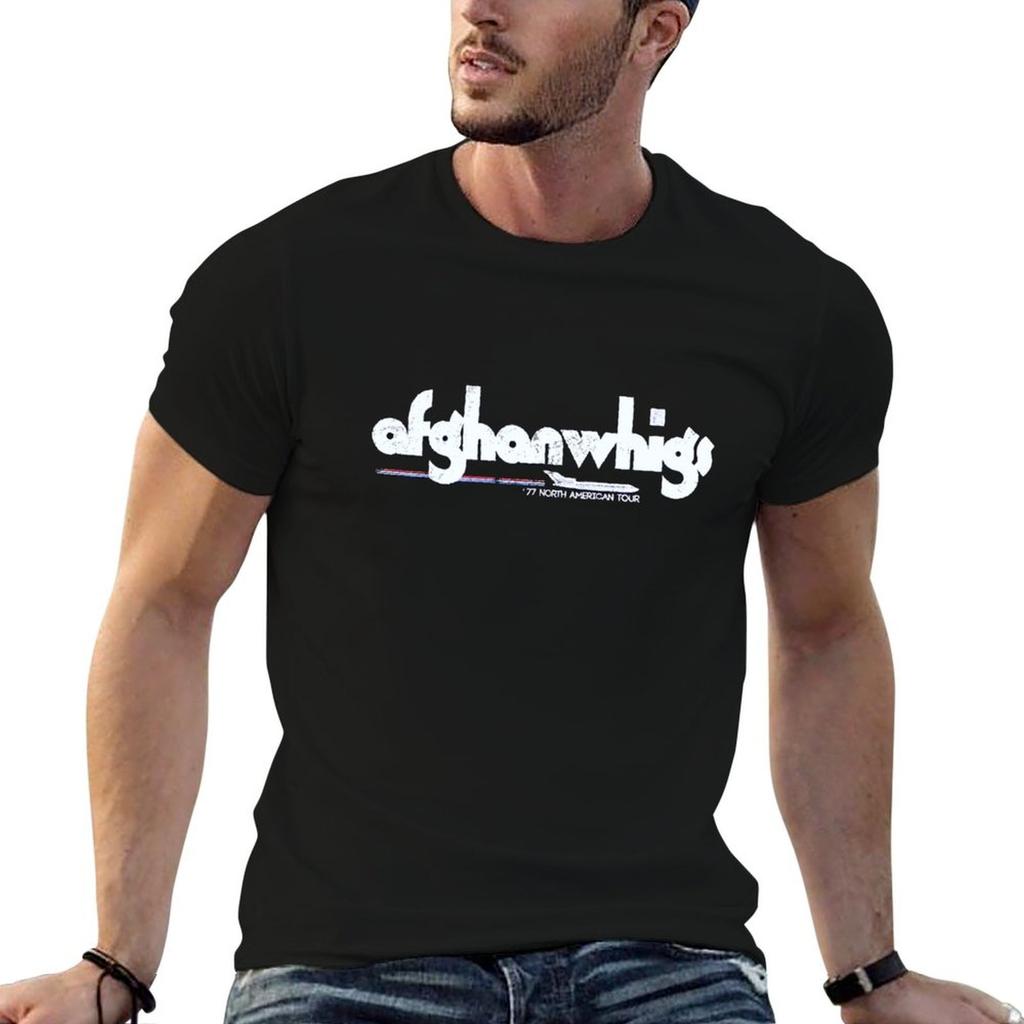 Afghan Whigs 77 Camiseta masculina camiseta algodão 100% camisetas para homem camisetas gráficas camisetas para homem
