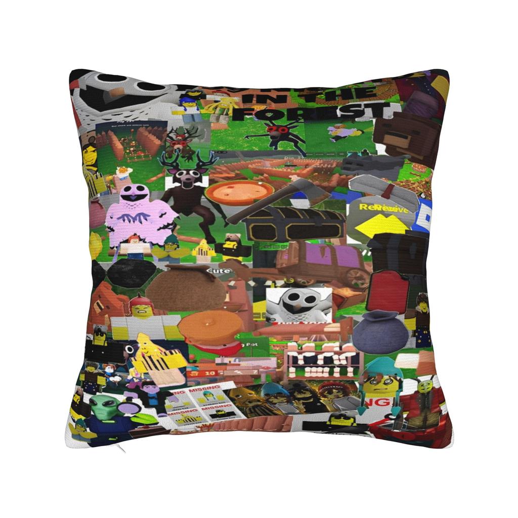 Trendy Bedroom 99 Nights In The Forests Decoration Pillowcases Accessories Video Games Pillow Cover Square Multiple Sizes