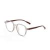 Glasses 75232 Square Rivet Thin Frame Retro Gradual Change Frame Flat Mirror