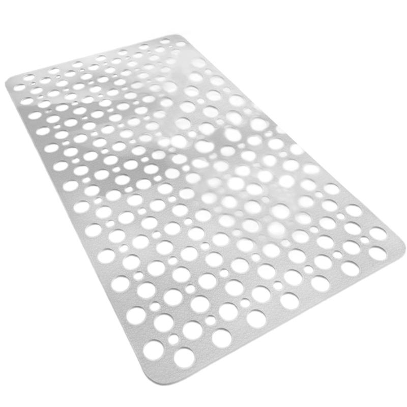 

Solid Color TPE Bath Mats, Secure Suction Cup, AntiSlip Water Resistant, Variety of Sizes for Bathrooms S