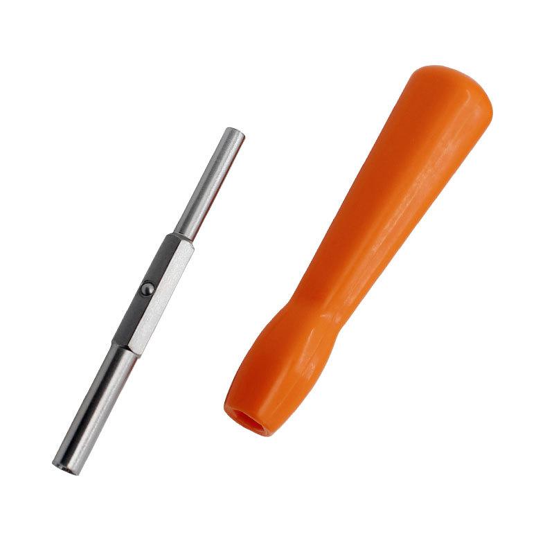 

Security Screwdriver Repair Tool - Game Console Disassembly Tool With 2-in-1 Socket Screwdriver Bits оранжевый