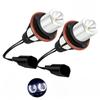 2Pcs 6000K LED Angel Eyes Car Light Car LED Light Bright Angel Eyes Lamp Car Exterior Lighting