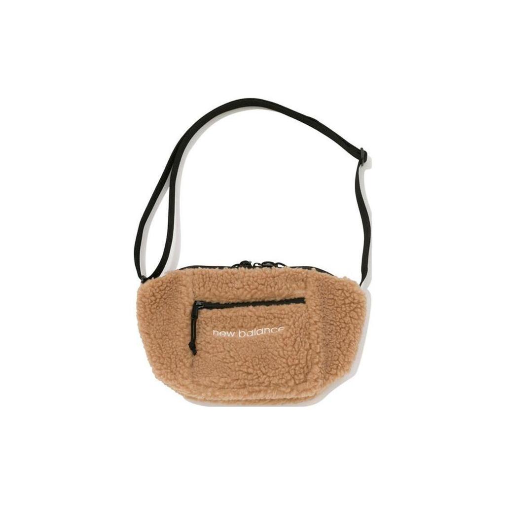New Balance Sherpa One Shoulder Crossbody Fanny Pack Regular Unisex White (Unisex) Fanny Packs WT JABL1732