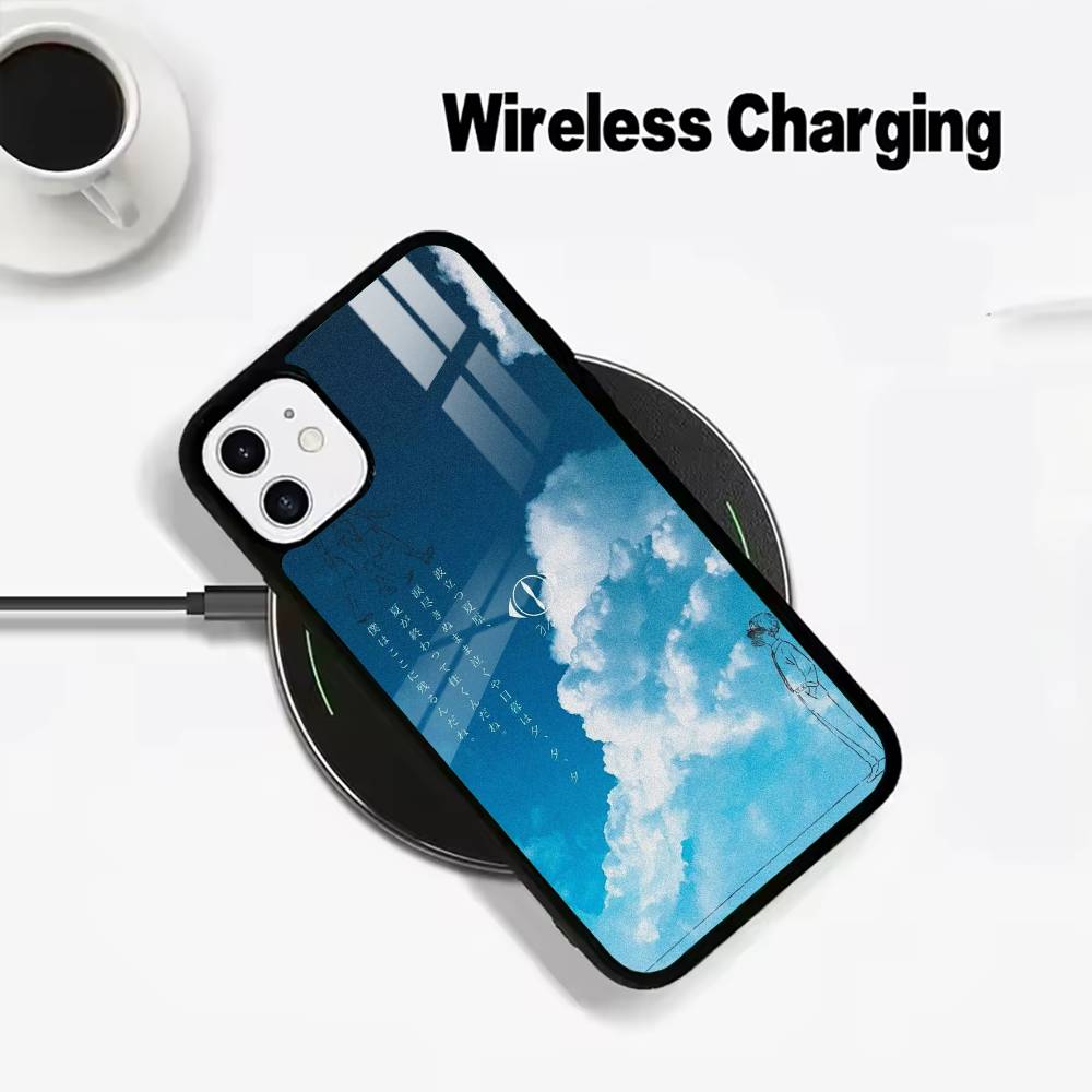 M-MUSIC -Y-YORUSHIKA'S ART Phone Case For IPhone17 16 15 14 13 12 11  Pro Max 16/15/14Plus Wireless Charger Cover Funda