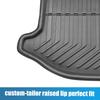 uxcell Cargo Mat, Luggage Mat, Easy Installation, Black, Rear Trunk Boot Liner/Cargo Mat Floor Tray for Jeep Grand Cherokee 2013-2017