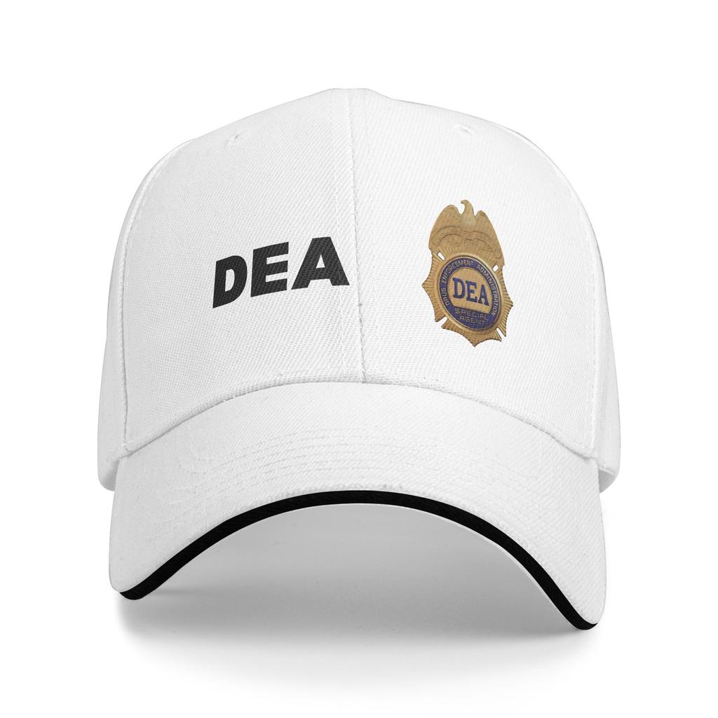 DEA Logo US Federal Interdiction Agency Baseball Caps Hip Hop Sandwich Hat Unisex Style Adjustable Headwear Fishing