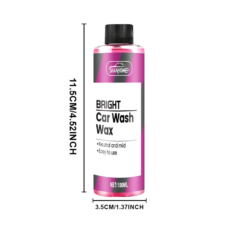 

Pink Foaming Extreme Bodywash & Wax Foaming Car Wash Soap, Works with Foam Cannons/Guns or Bucket Washes For Cars, Trucks 100ml