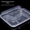 ZLIII 4-Compartment Disposable Meal Containers (150 Sets)