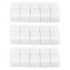 30 Pcs 16mm Dice Set Six Sided Blank Dice Write On Cubes Game for Math Teaching Education White