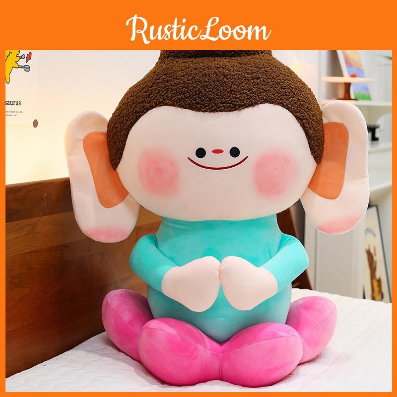 Little Buddha Lotus Plush Toy Cute Doll Girls Kid Room Decoration Gift Birthday