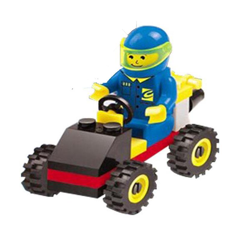 City Patrol Police Motorcycle Car Pursuit Prisoners Model Building Blocks Enlighten Action Figure Toys For Children