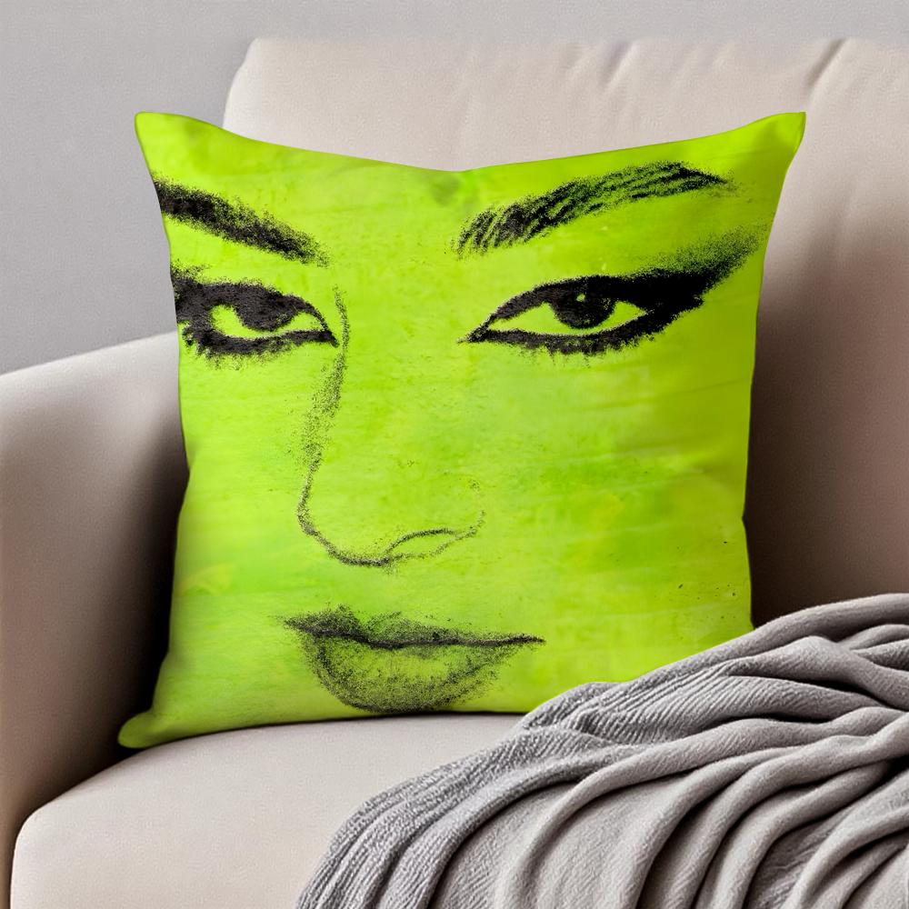 Bold Pop British Singer CCharli XCX Cushion Cover Pillowcase Antidustmite Invisible Zipper Short Plush Sofa Cushion