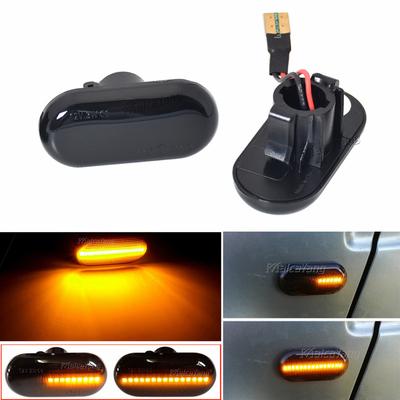 For Dacia Duster Dokker Lodgy Renault Megane 1 Clio1 2 KANGOO ESPACE Smart Fortwo 453 Led Dynamic Side Marker Turn Signal Lights