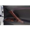 Interior Door Armrest Panel Trim Cover Set Brown Wood Grain Style Fit For Lexus IS F 250 350 2006-2008 2009 2010 2011 2012 2013