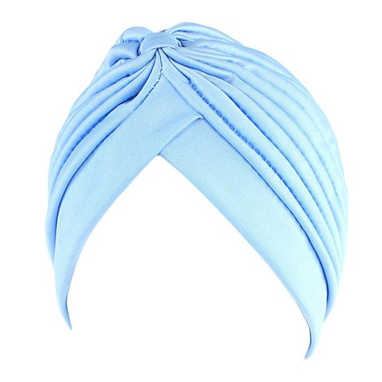 Beanie Headwrap Lightweight Cross Shape Headdress Casual Brimless Dome Scarf Hat for Washing Face