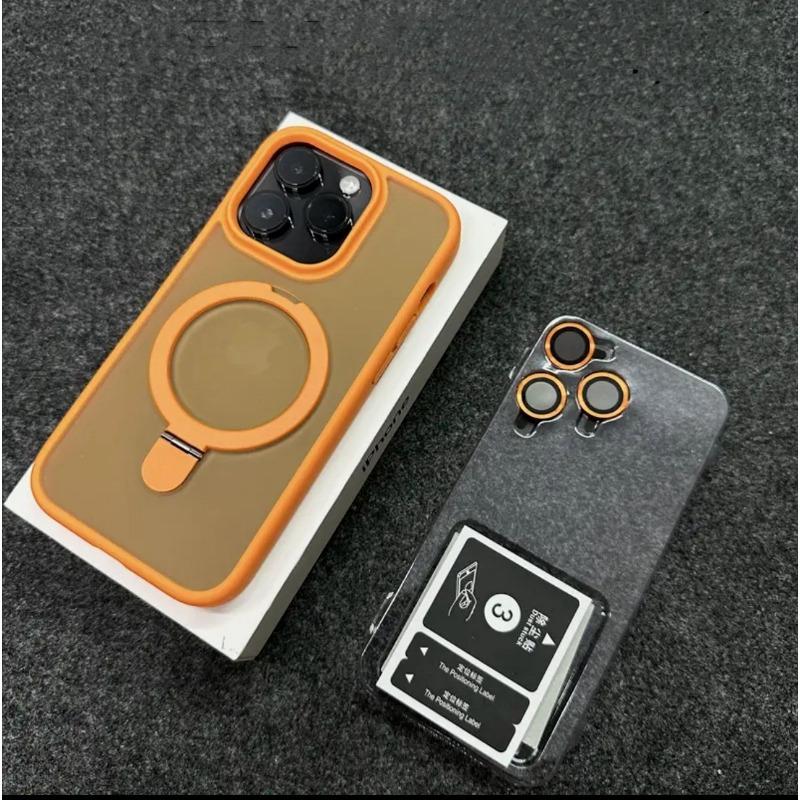 

Подходит для iPhone16pro Магнитный держатель Fulcrum Чехол для мобильного телефона Apple 16pro Защитный чехол с пленкой для объектива iPhone 11 PROMAX