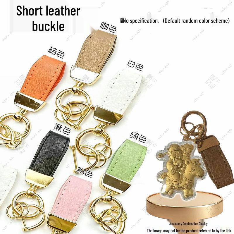 Year of the Horse Gold Zodiac Coin Keychain Souvenir - Commemorative Medal Pendant Gift